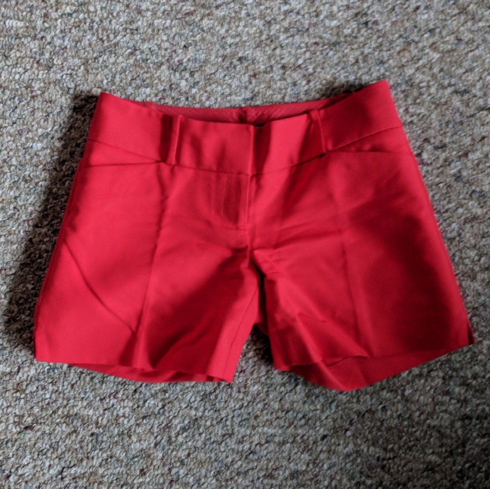 THE LIMITED Red Shorts
